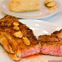 Skillet Strip Steaks with Cajun Compound Butter_image
