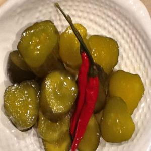 Sweet & Hot Dill Pickles image