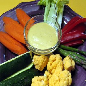 Curry-Honey Vegetable Dip_image