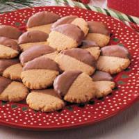 Dipped Peanut Butter Cookies_image