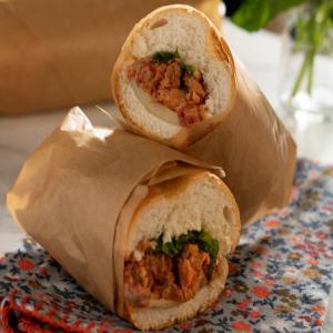 Smashed Meatball Sandwiches image