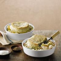 Cod Potpies with Dill Biscuit Crusts_image