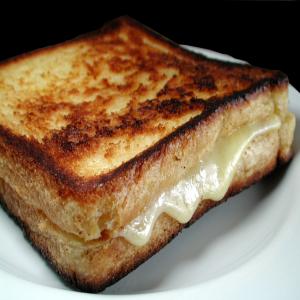 Lightly-Butter Fried Cheese Sandwich image