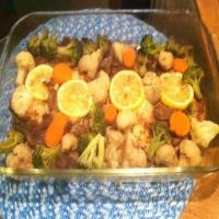 Baked Tilapia with Vegetables image