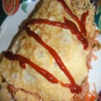 Omu Rice (Japanese Omelette)_image