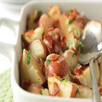 Cheesy Baked Red Potatoes with Bacon image