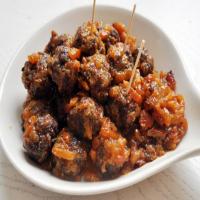 Spiced Meatballs (with Marmalade Glaze) image