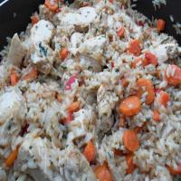 Chicken Carrot Pilaf image