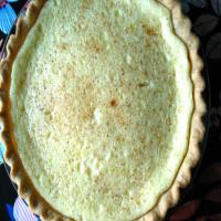 Creamy Buttermilk Pie from Farm Journal image