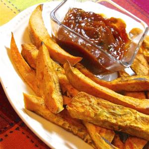 Easy Sweet Potato Fries with Curry Ketchup image