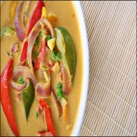 Spicy Thai Peanut Vegetable Curry image