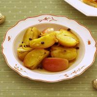 Braised Apples with Saffron and Cider image