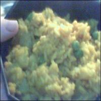 Aloo Matar Ka Pulao ( Indian Rice With Potatoes and Peas )_image