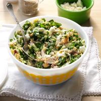 Double-Duty Chicken & Feta Spinach Salad_image