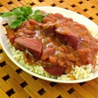 Healthy Red Beans and Rice image