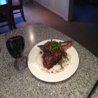 Braised Lamb Shanks With Garlic and Rosemary (Crock Pot)_image