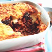 Vegetarian Aubergine Moussaka with Quorn Mince_image
