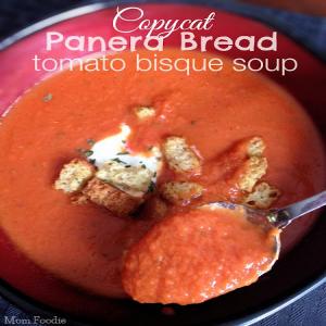 Copycat Panera Tomato Soup - Tomato Bisque Soup_image