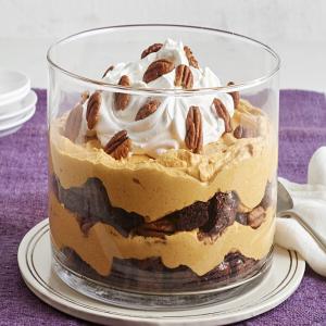 Brownie-Pumpkin Trifle image