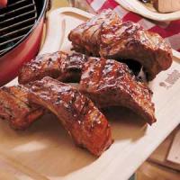 Barbecued Baby Back Ribs_image