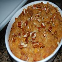 Pumpkin Bread Pudding (Low Fat) image