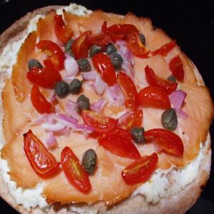 Smoked Salmon Pizza image
