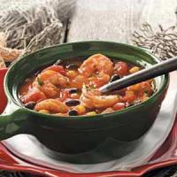 Shrimp and Black Bean Soup image