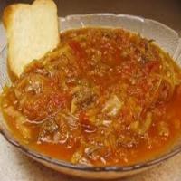 Sweet and Sour Cabbage Borscht image