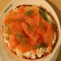 Smoked-Salmon Pizza with Red Onion and Dill image