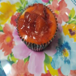 Mini Strawberry Cheesecakes image