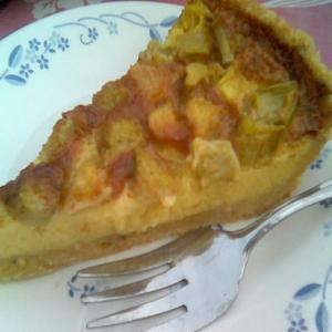 Rhubarb Custard Pie image
