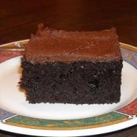 Black Chocolate Cake image