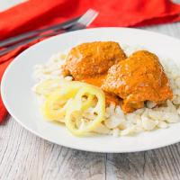 Csirkepaprikas or Hungarian Chicken Paprikash Recipe_image