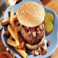 Bacon and Onion Smothered Burgers image