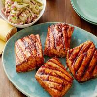 Sweet and Spicy Grilled Salmon_image