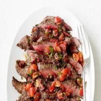 Grilled Steak With Tapenade_image