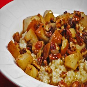 Irish Oatmeal With Pears and Maple image