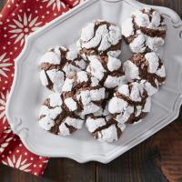 Chocolate Mint Crinkle Cookies from Reynolds® Parchment Paper_image
