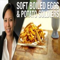 Soft Boiled Eggs with Crispy Potato Soldiers image