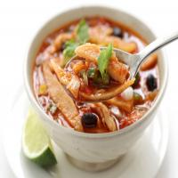 Tortilla Soup with Chicken and Lime image