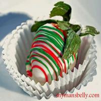 Christmas candy recipes: chocolate covered strawberries_image