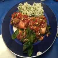 Spicy Hot Pepper Salmon image