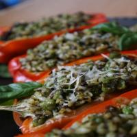 Pesto Rice Peppers image