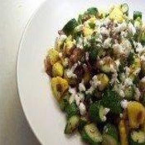 Sauteed Squash with Thyme and Feta_image