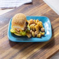 Oklahoma-Style S'mack Burgers with Ranch-Flavored Tater Tots_image