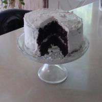 Rich moist dark chocolate cake_image