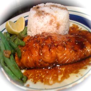 Spicy Salmon Teriyaki With Sesame Oil_image