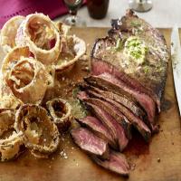 London Broil with Herb Butter_image