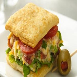Cheesy BLT Mini Sandwiches_image