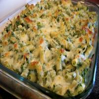 Baked Rigatoni With Spinach, Ricotta, and Fontina_image
